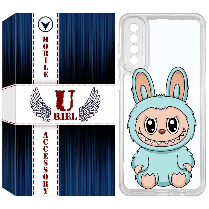 کاور یوریل مدل Clear کد 144 طرح لبوبو مناسب برای گوشی موبایل سامسونگ Galaxy A50 / A50S / A30S