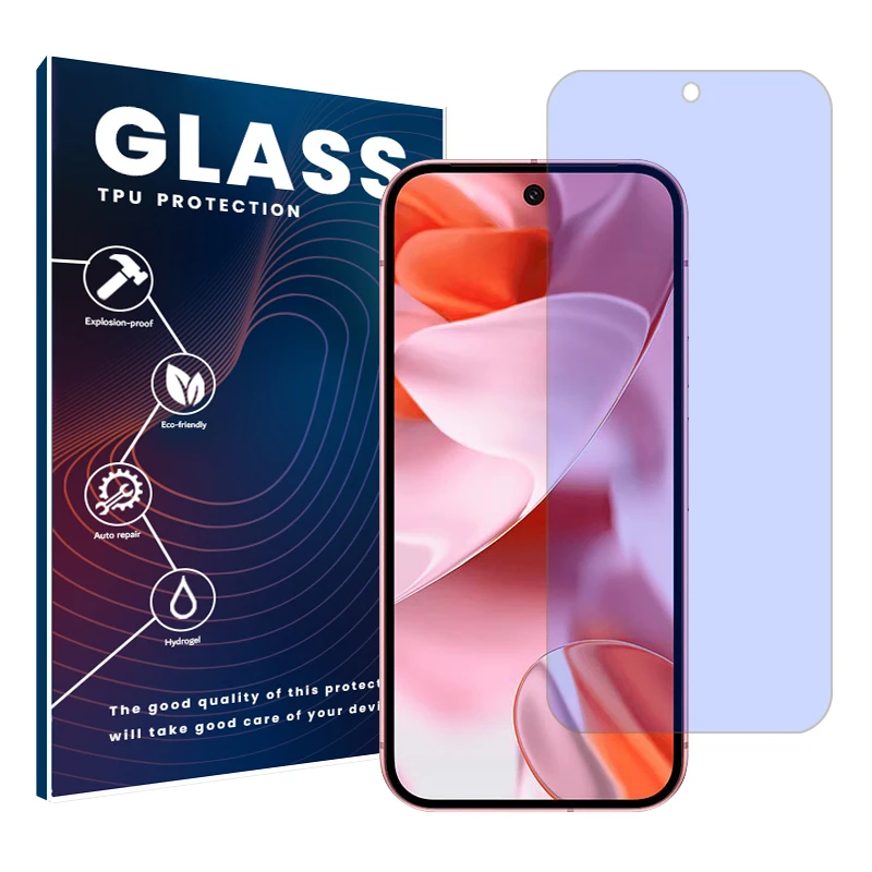 محافظ صفحه نمایش ضداشعه آبی گلس مدل Resistant مناسب برای گوشی موبایل گوگل Pixel 9