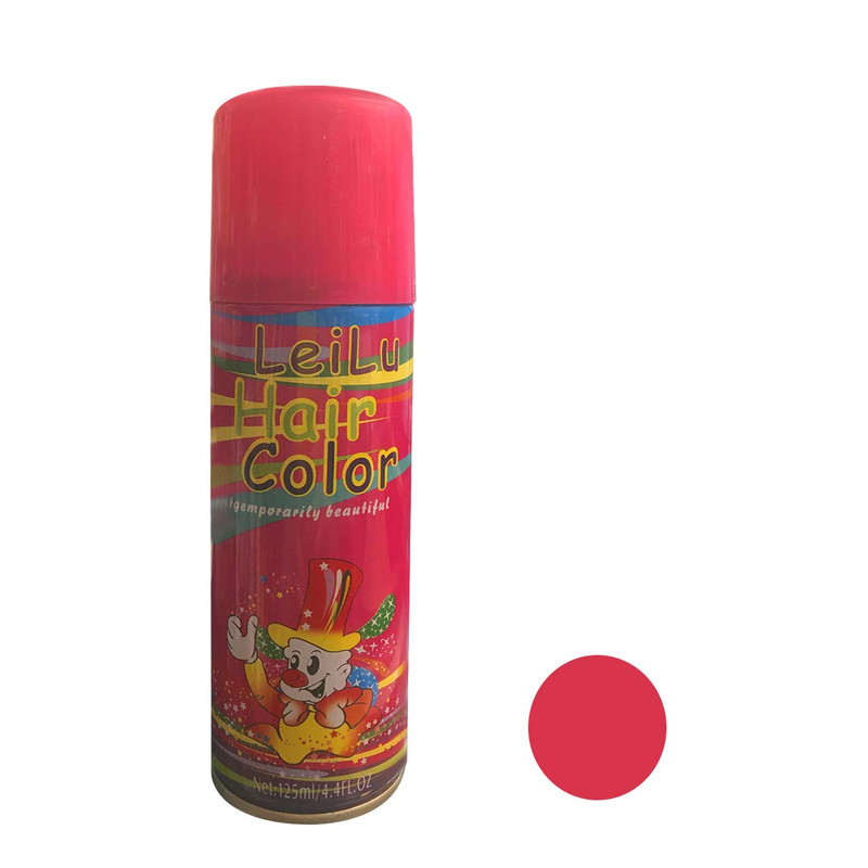 اسپری رنگ مو لیلو مدل P244 حجم 125 میلی لیتر رنگ سرخابی