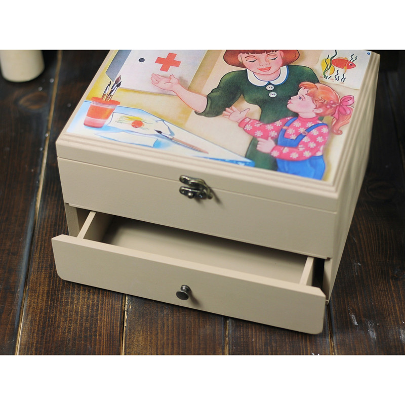 محفظه نگهداری دارو مدل مادر و دختر