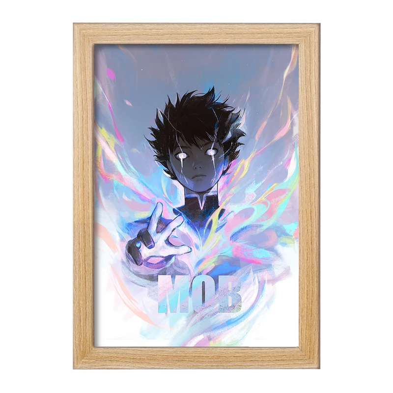 تابلو خندالو مدل انیمه موب سایکو100 کد F1566