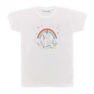 تی شرت بچگانه پرمانه طرح یونیکورن کد pmt.3280