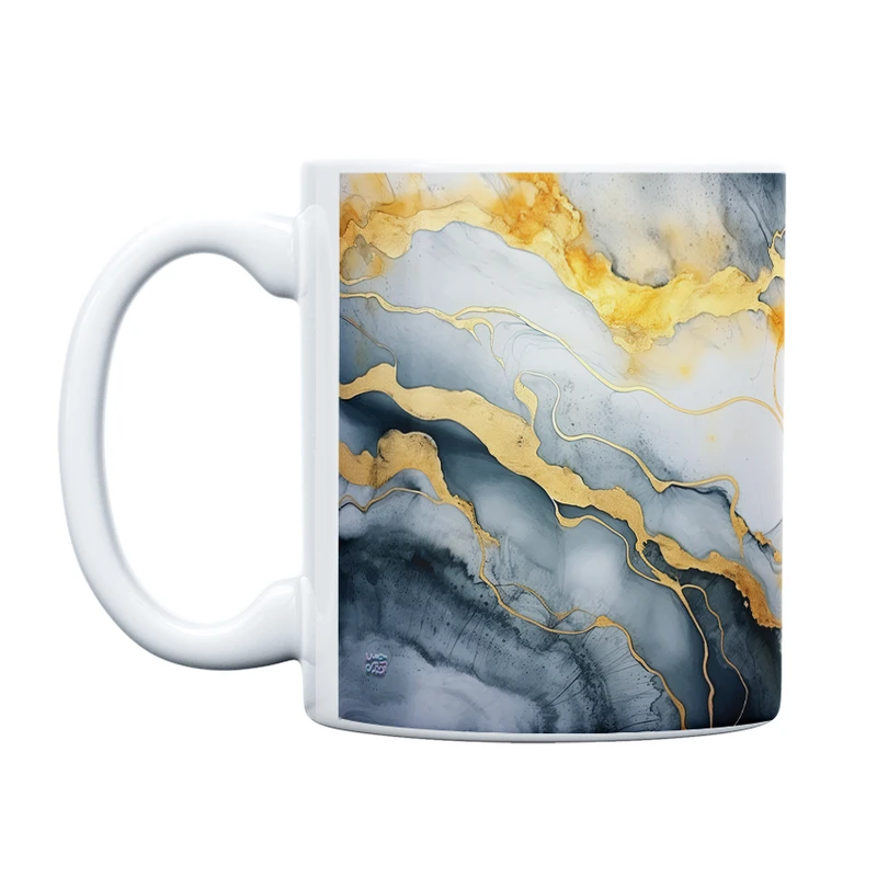 ماگ حس آمیزی طرح Marble مدل مرمر کد 064