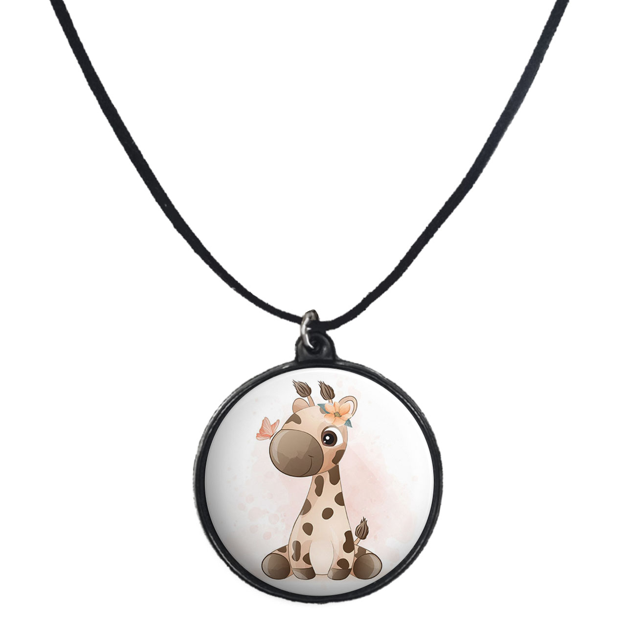 گردنبند پرمانه طرح حیوانات کیوت کد pmb.21476 مدل دو طرفه