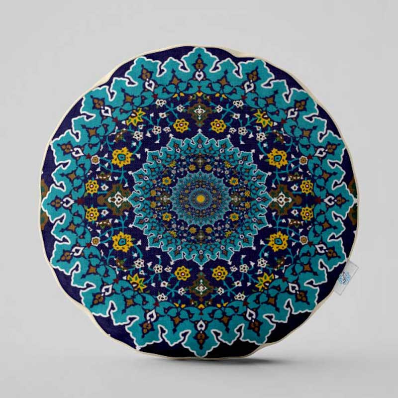 کوسن شمسه نگار مدل دایره سنتی B132