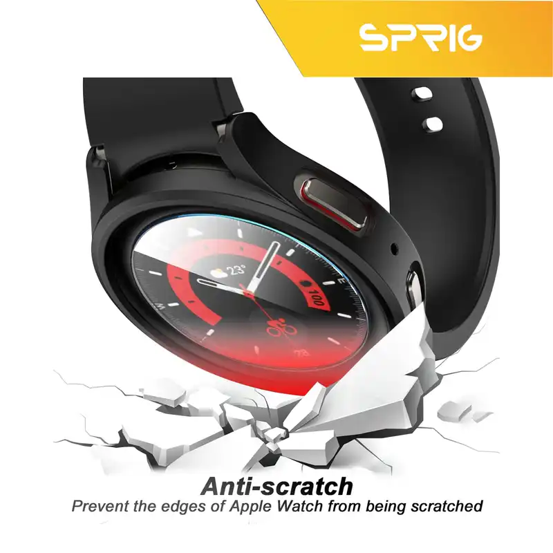 کاور اسپریگ مدل SP-360 مناسب برای ساعت هوشمند سامسونگ Galaxy Watch 5 40mm به همراه محافظ صفحه نمایش