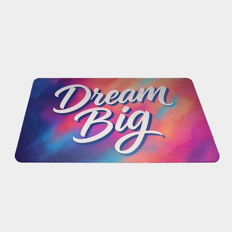 ماوس پد طرح نوشته رویایی بزرگ سایز 24x37 سانتی متر