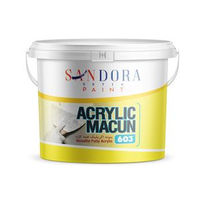 نقد و بررسی بتونه آکریلیک همه کاره ساندورا  کد 603 وزن 5 کیلوگرم توسط خریداران
