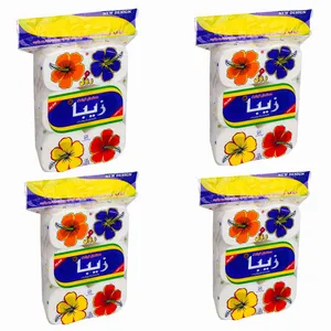 دستمال توالت زیبا مدل Z 24 اقتصادی چهار بسته 6 عددی