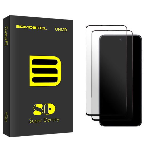 محافظ صفحه نمایش سرامیکی حریم شخصی سوماستل مدل SD Glass NEW مناسب برای گوشی موبایل سامسونگ Galaxy A73 5G بسته دو عددی