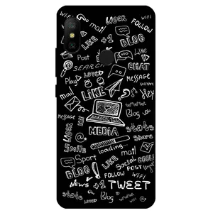 Megafone Social Media 1898 Cover For Xiaomi Redmi Note 6 Pro