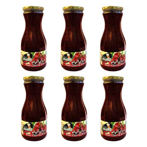 مربای آلبالو شیفته - 960 گرم بسته 6 عددی