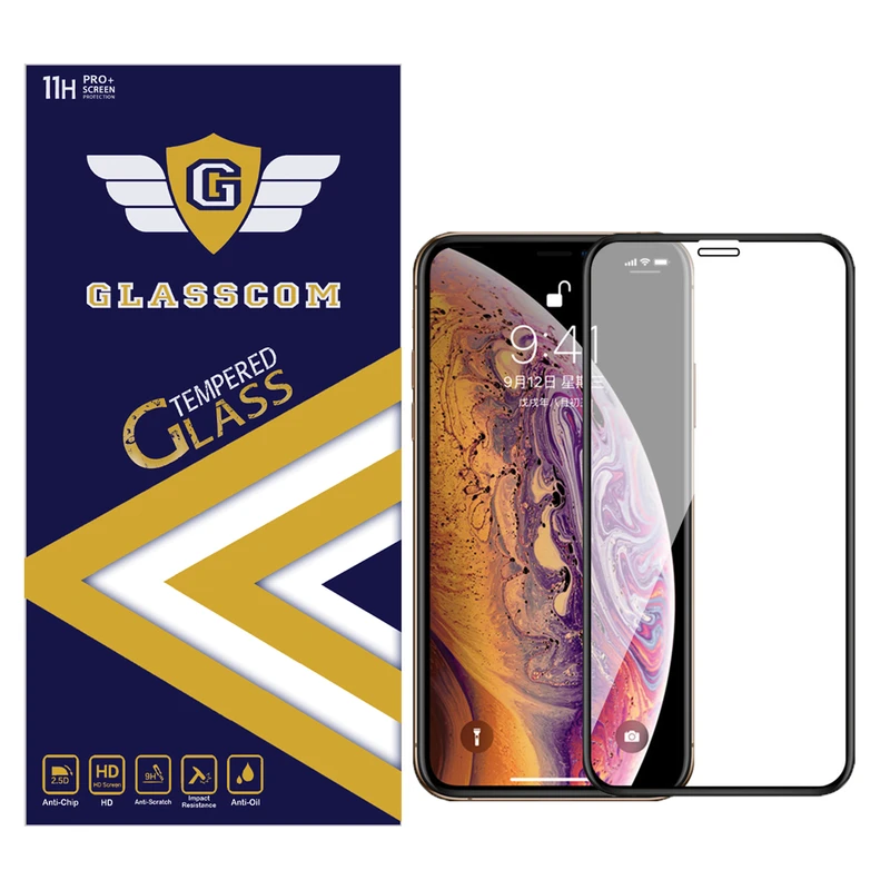 محافظ صفحه نمایش گلس کام مدل GC-Max مناسب برای گوشی موبایل اپل iPhone XS Max / 11 Pro Max