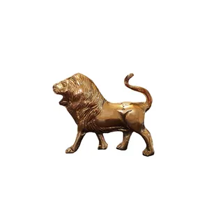 دکوری برنجی مدل شیر کوچک
