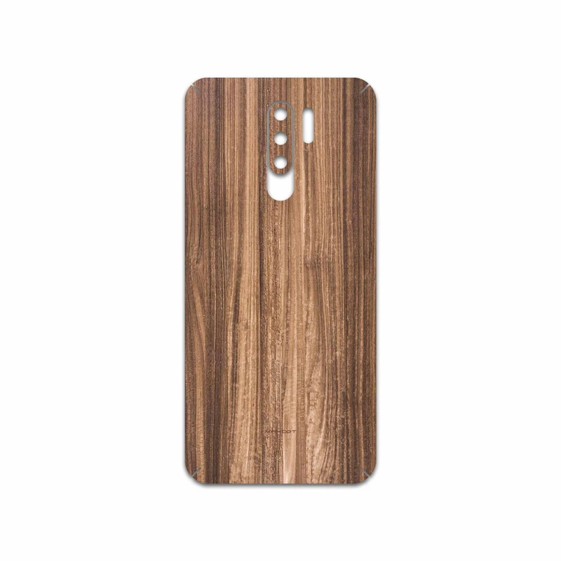 برچسب پوششی ماهوت مدل Light Walnut Wood مناسب برای گوشی موبایل شیائومی Redmi 9