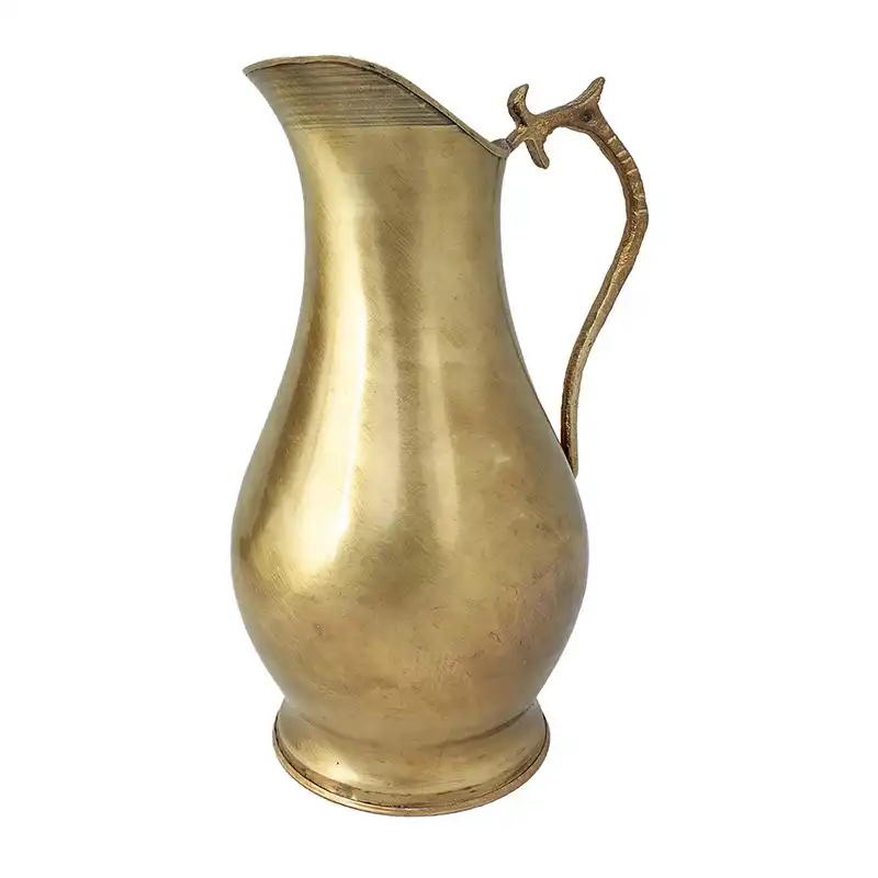 سرویس سماور ذغالی 19 پارچه برنجی مدل آنتیک