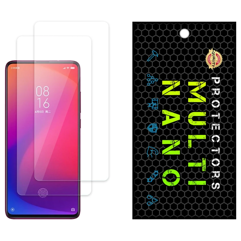 محافظ صفحه نمایش شفاف مولتی نانو مدل X-S2N مناسب برای گوشی موبایل شیائومی Redmi K20 Pro Premium بسته دو عددی