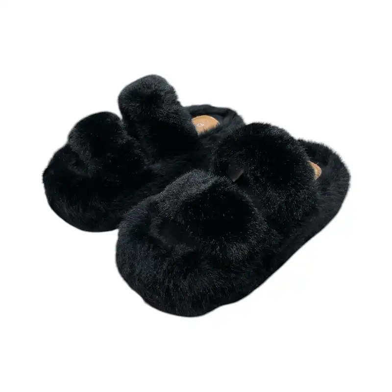 دمپایی حوله ای مدل لژدار کد b-1