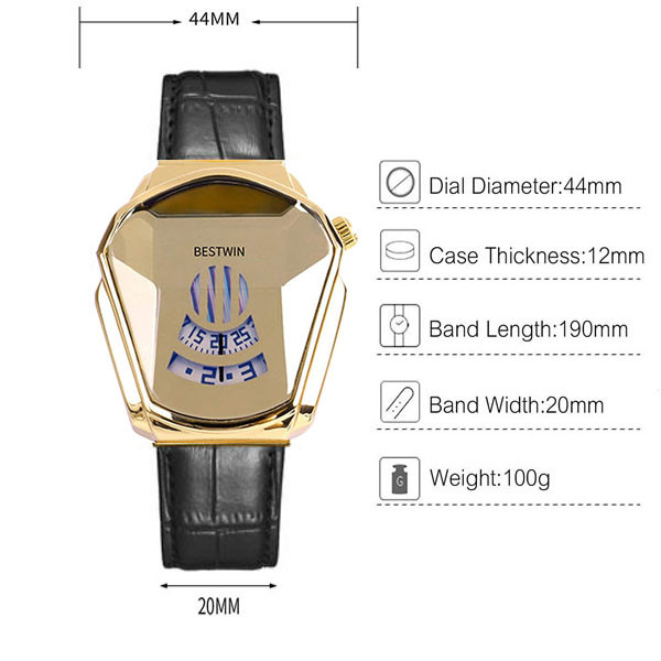 ساعت مچی عقربه ای بست وین مدل 6615D