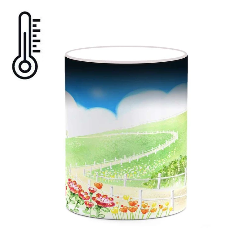 ماگ حرارتی کاکتی مدل دنیای فانتزی کد mgh18670