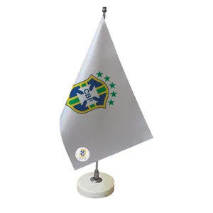 پرچم رومیزی جاویدان تندیس پرگاس مدل تیم برزیل کد 2