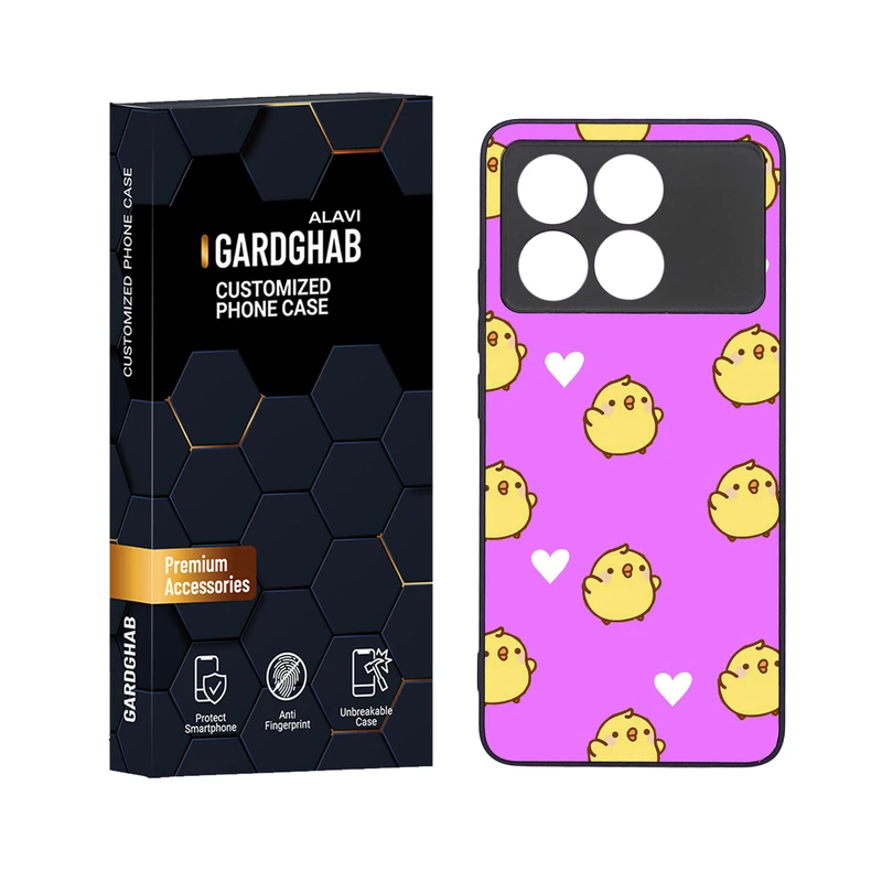 کاور گارد قاب علوی مدل دور ژله ای مناسب برای گوشی موبایل شیائومی Poco X6 Pro