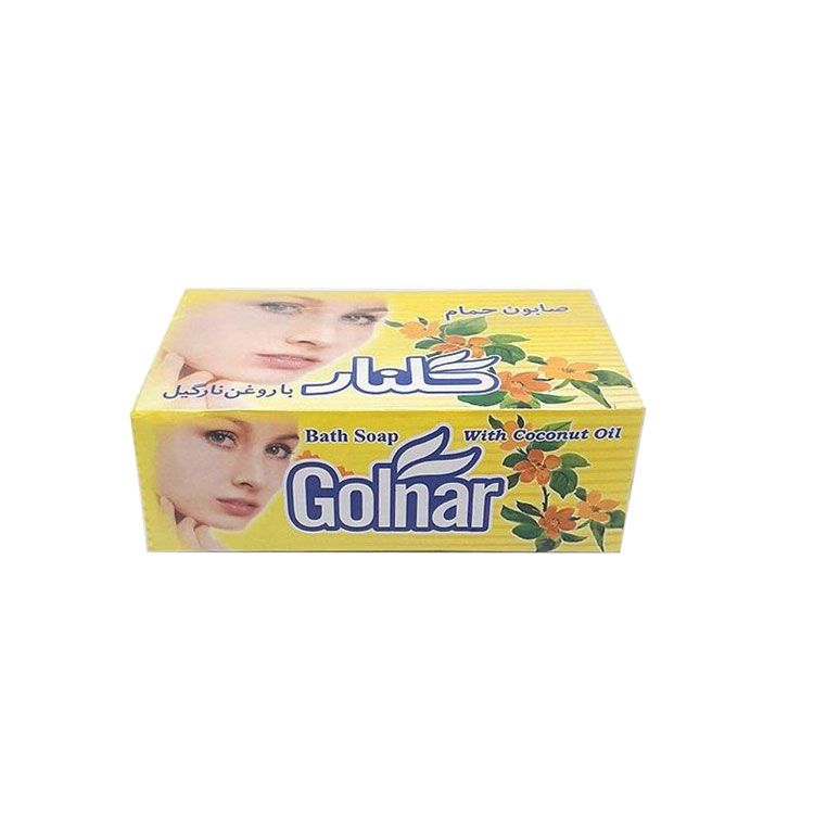 صابون شستشو گلنار مدل لیمویی وزن 130 گرم بسته 4 عددی -  - 2