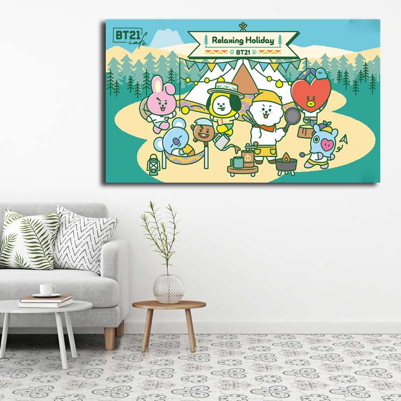 تابلو شاسی کودک مدل BT21 کد 24