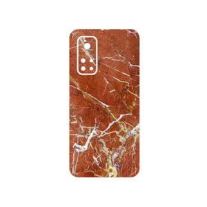 MAHOOT Red Marble Cover Sticker for Xiaomi Mi 10T Pro 5G