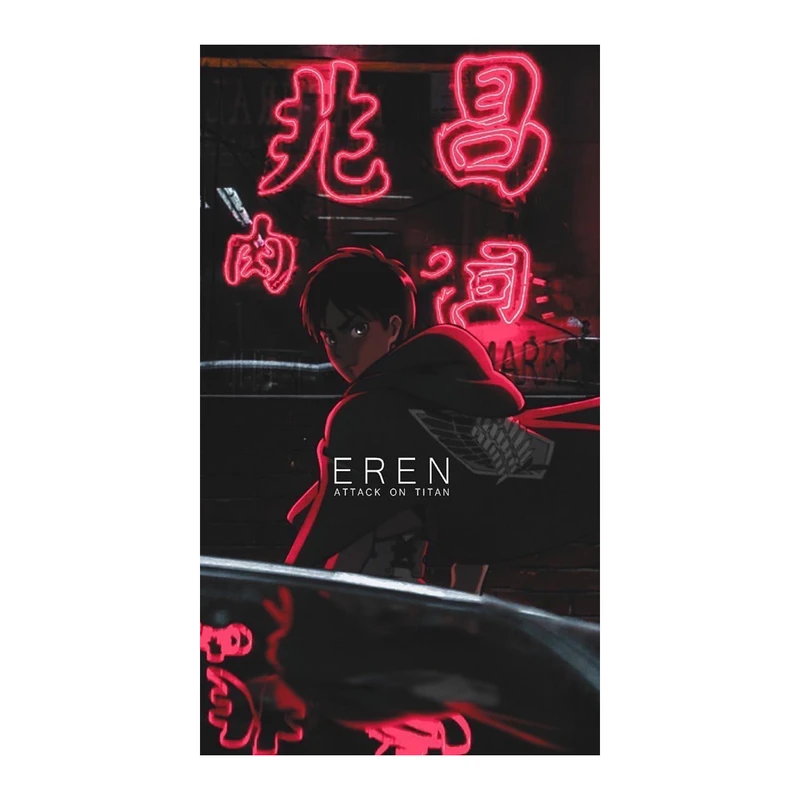 تابلو شاسی مدل انیمه اتک آن تایتان کد AT10