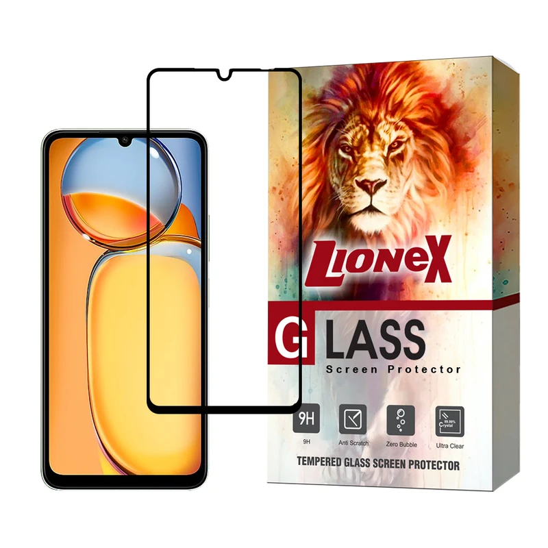 محافظ صفحه نمایش لایونکس مدل STATICL مناسب برای گوشی موبایل شیائومی Redmi 13C 4G / Redmi 13C 5G / Redmi 13R / Poco C65 /  سامسونگ Galaxy A05 / Galaxy A05s / ریلمی C51 / C53