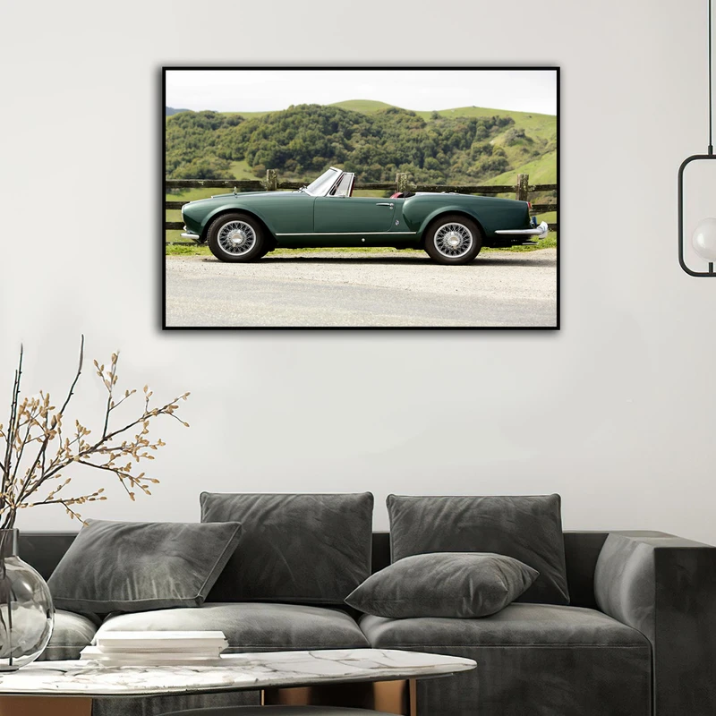 تابلو بکلیت طرح ماشین کلاسیک قدیمی مدل B-D1218