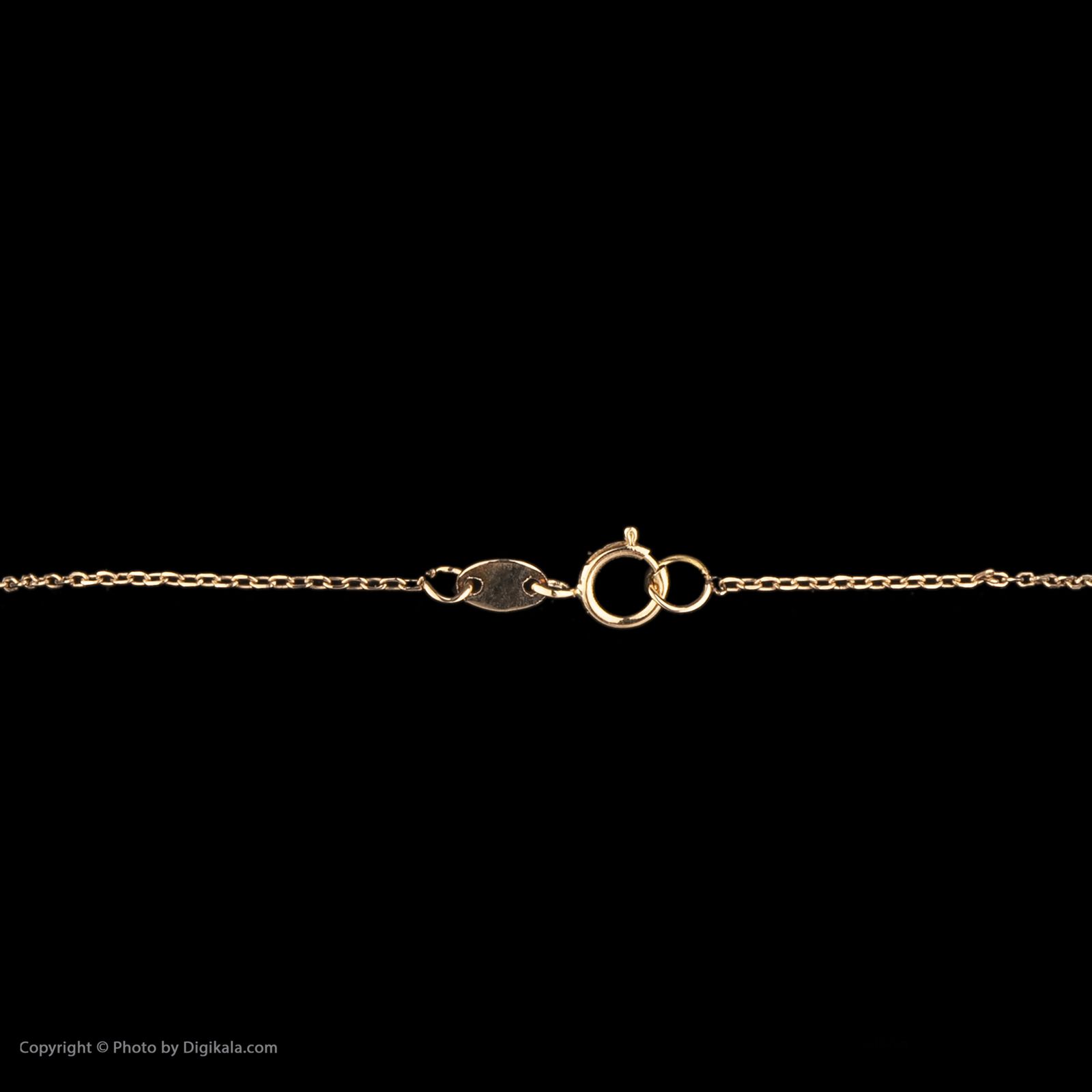گردنبند طلا 18 عیار زنانه مدیسا مدل N7004 -  - 4