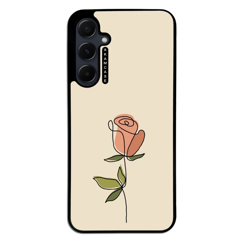 کاور آکام مدل AMC-WSGA55-FLOWERS-21 مناسب برای گوشی موبایل سامسونگ Galaxy A55