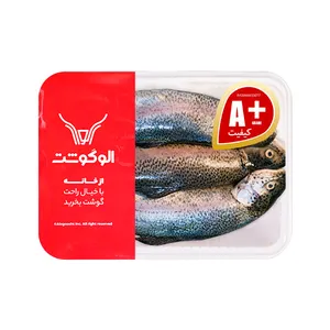 ماهی قزل آلا شکم خالی الوگوشت - 1 کیلوگرم