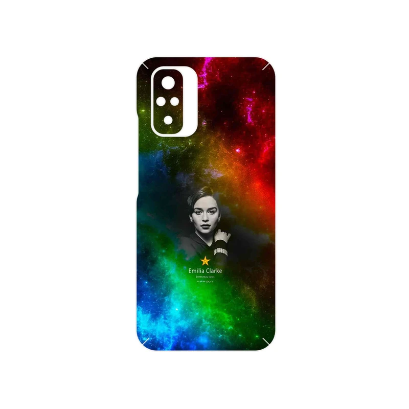برچسب پوششی ماهوت مدل emilia clarke مناسب برای گوشی موبایل شیائومی Redmi Note 10
