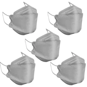 ماسک تنفسی مدل سه بعدی پنج لایه KF94-G5 بسته 5 عددی