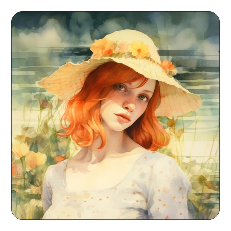 مگنت کاکتی طرح نقاشی رنگ روغن مدل mp73607