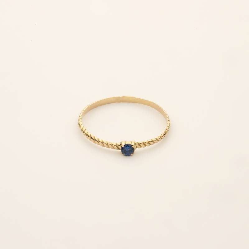 انگشتر طلا 18 عیار زنانه پرسته مدل WR765