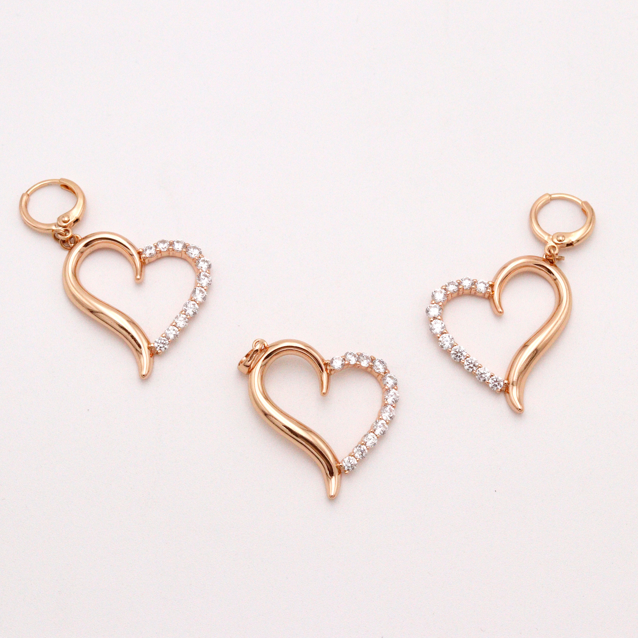 نیم ست زنانه ژوپینگ مدل قلبی کد THS-116