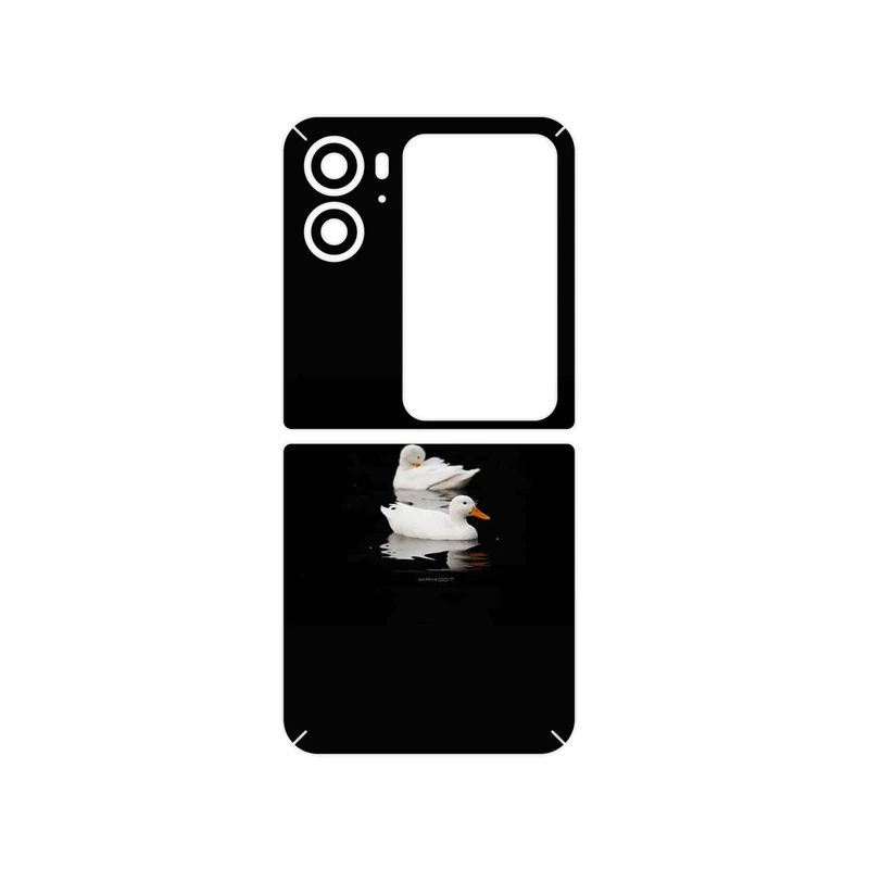 برچسب پوششی ماهوت مدل Duck مناسب برای گوشی موبایل اپو Find N2 Flip