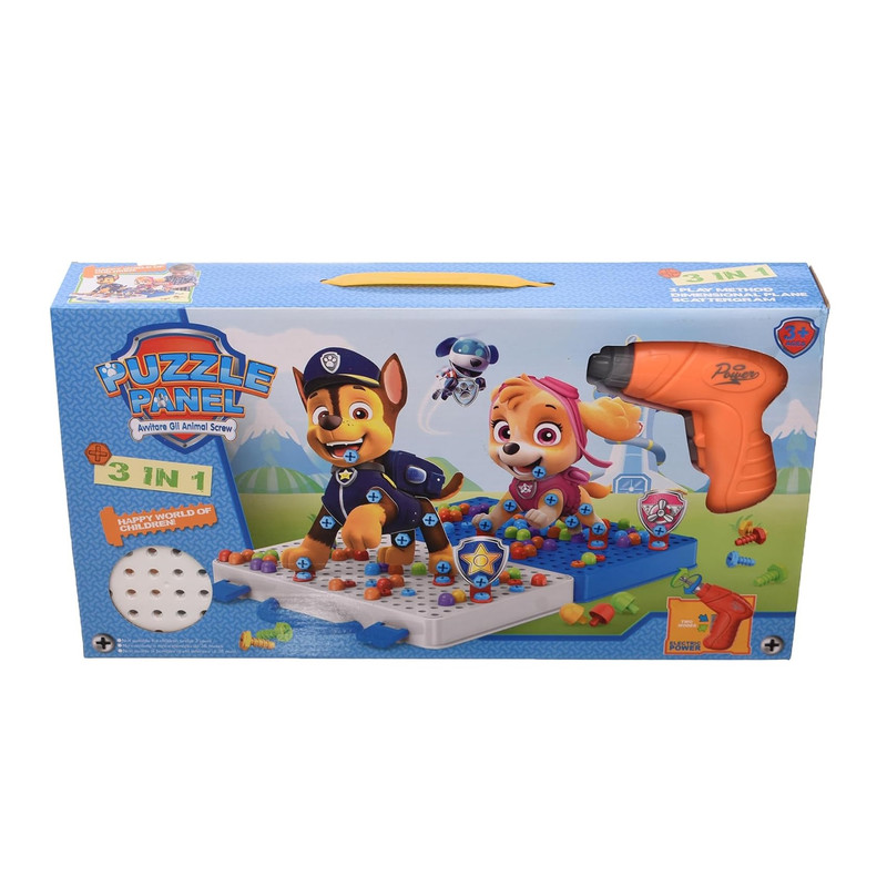 ساختنی 197 تکه مدل سگ های نگهبان همراه با دریل