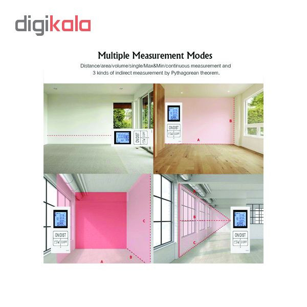 متر لیزری مدل D30