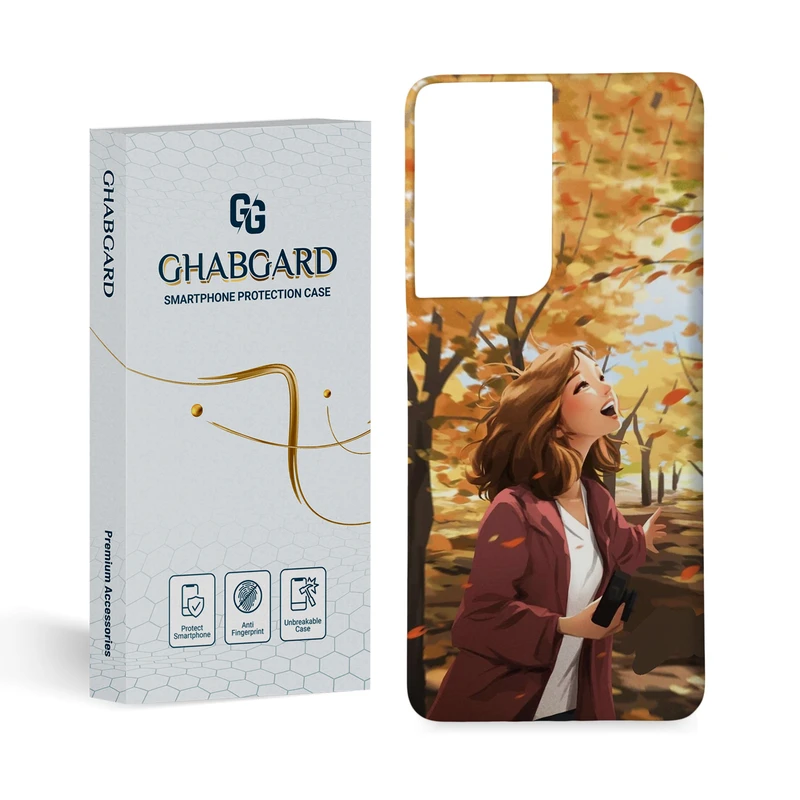 کاور گارد قاب مدل دخترانه مناسب برای گوشی موبایل سامسونگ galaxy s21 ultra