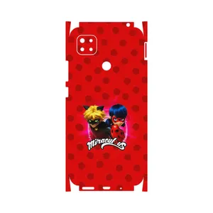 MAHOOT Ladybug and Cat Noir-FullSkin Cover Sticker for Xiaomi Redmi 9 Activ