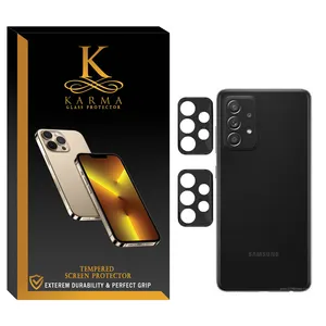 محافظ لنز دوربین کارما مدل KA/Flz11 مناسب برای گوشی موبایل سامسونگ Galaxy A73 بسته دو عددی