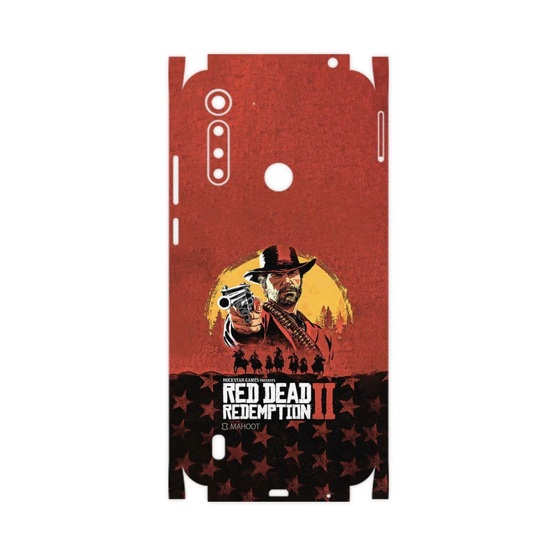 برچسب پوششی ماهوت مدل Red-Dead-Redemption-Game-FullSkin مناسب برای گوشی موبایل موتورولا Moto G8 Power Lite
