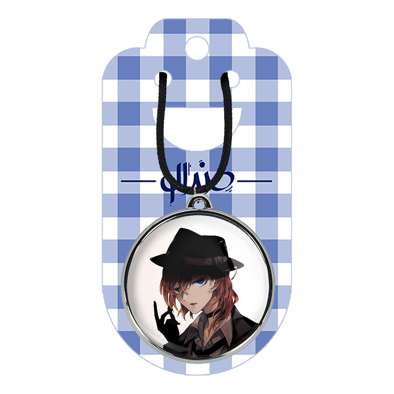 گردنبند خندالو مدل دازای و چویا انیمه سگ های ولگرد بانگو کد A151