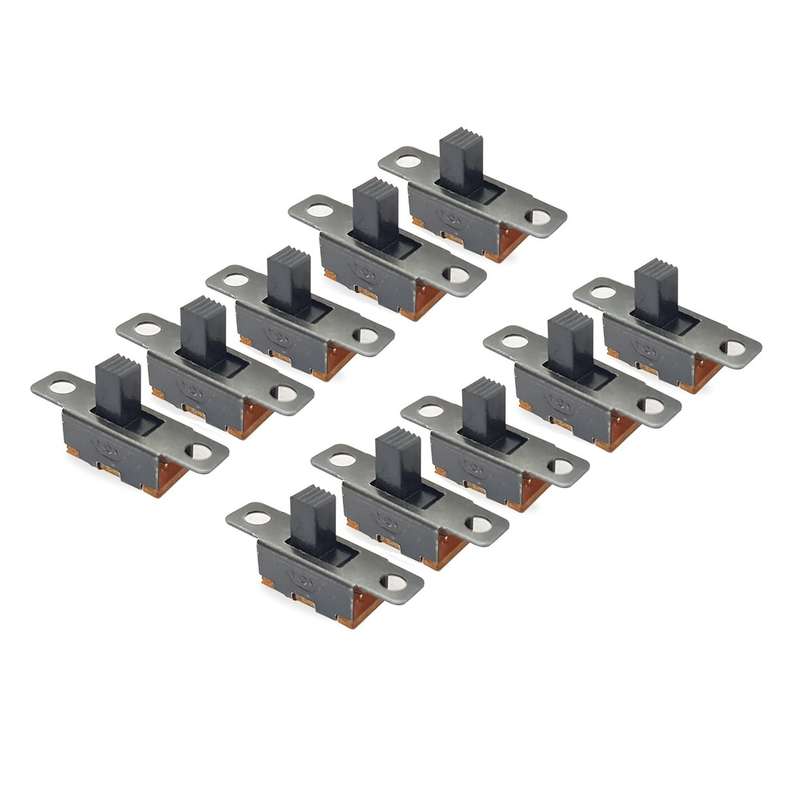 کلید کشویی مدل SS12F15G5-3pin بسته 10 عددی