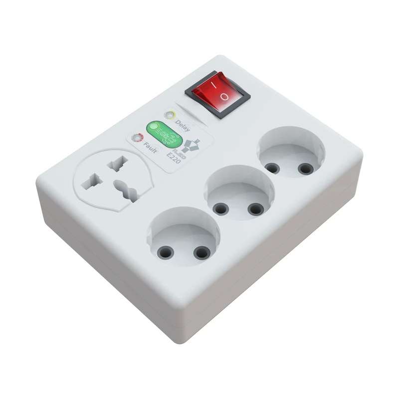 محافظ ولتاژ آی لِد مدل یونیورسال دیجیتالی کد E220 new